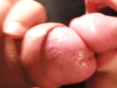 Soft Sloppy Foreskin Blowjob And Licking Up A Mouthful Of Warm Cum