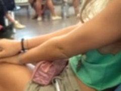 Downblouse in Malpensa airport