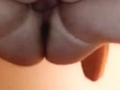 Bbw wife fucked and creampied from below
