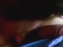 Amateur pov video shows slut sucking a pulsating dong