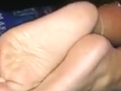 Homemade foot fetish solo with my mature spouse exposingh her feet