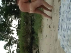 Great amateurs fucking by the beach