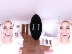 VRHUSH Petite blonde Lola Myluv fucked in POV VR