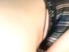 Milky squirt of a goddess of masturbation on webcam