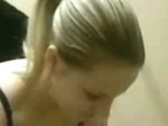 Handjob and Fuck in a Store Dressing Room