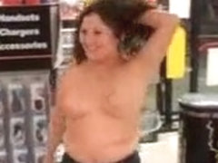 Topless in Store