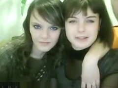 Two Cure Babes And A Dude On Webcam