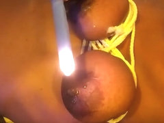 BDMS tit roping tourture and hot wax play