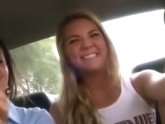 College babe amateurs sucking lucky guys cocks in public