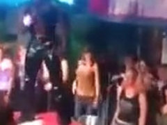 Gorgeous Strippers Dancing With Cfnm Party Sluts