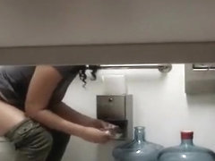 Cute girl spied pissing and wiping pussy