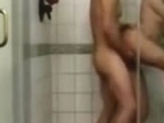 Perky Amateur Makes Good Use of The Shower