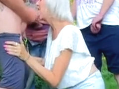 Sexy Granny Sucks Stranger Cocks - Found Her On Milf-meet.co