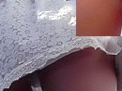 Awesome XXX upskirt footage of the gorgeous doll