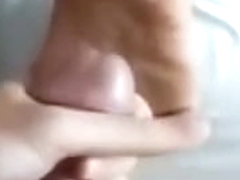 Cumming On Her Beautiful Foot Point Of View