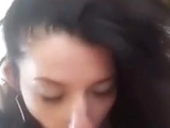 turkish girlfriend blows dick