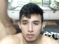 Colombian hot boys suck kiss each on cam