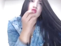 Sexy long haired colombian striptease  long hair  hair 2