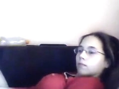 amateur luna latin playing on live webcam