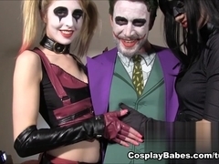 Jessica Jensen, Tina Kay in The Jokers Threesome Scene