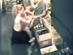 AMATEUR LESBIANS caught in the act by a security HIDDEN