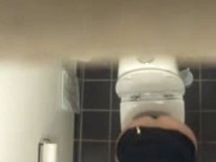Spy cam public toilet #1