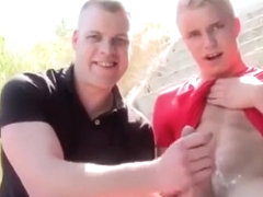 Free videos of chubby men having gay outdoor sex Hot Stud Gets Fucked On