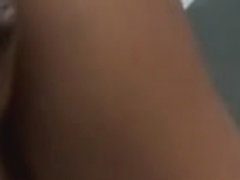 African Australian gets cum in her tits