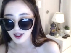 Beautiful brunette webcam masturbation