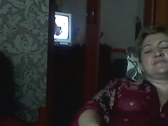 Popular European Mature Mother Elena Perform On Skype