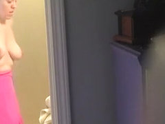Wife secretly filmed taking shower