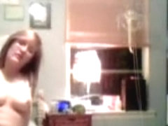 Samantha Stripping On Webcam