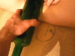 Fisting with a bottle