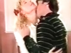 Young Nina Hartley doing anal for the first time