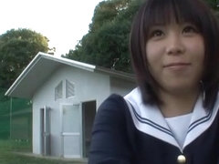 Fabulous Japanese whore Mikan Kururugi in Amazing Outdoor JAV clip
