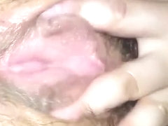 Dude Licks His Wife And Fingers Her Hairy Snatch