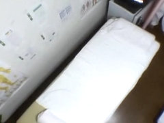 Japanese teen fingered hard in spy cam massage video
