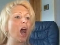 Golden-Haired aged can't live without anal