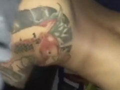 Fucking the babysitter with tattoos and a phat ass