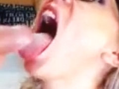 Romanian blonde crazy to suck