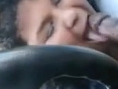 Fat Indian Sucking On A Cock In The Car