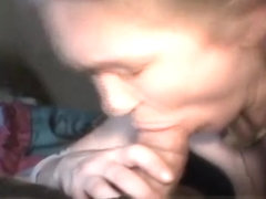 Aging Out Blonde Street Walking Crack Whore Sucking Dick POV