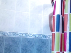 Masturbating In The Shower With Asian Teen