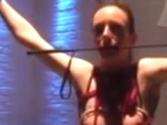 Sexy Skinny Slut gets Destroyed in Bondage Film