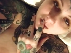 Let me tease you. Tattooed lesbian huge boobs