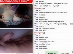 Hot cyber sex session with busty gal