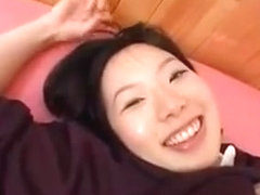 Perky Breasted Japanese Cutie With A Spicy Ass Enjoys A Dee
