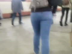 Tight ass in jeans