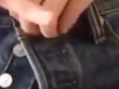 Big Tit Blonde Fucked Through Jeans Before Titfuck Finish