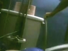 Home hidden bathroom cam video of a hot girl pissing